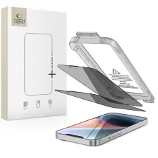 Tech-Protect T-P iPhone 17e/16e /14/13 Pro/13 2-PACK Sk&auml;rmskydd Quick Set Spy+