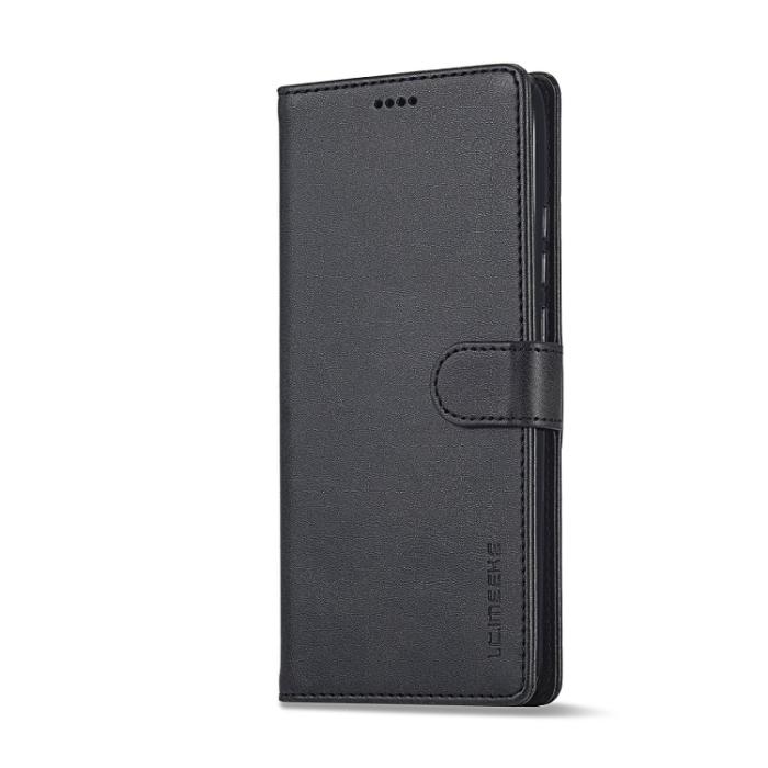 Bild 2, LC.IMEEKE LC.IMEEKE Xiaomi Redmi 10C Fodral Läder Svart