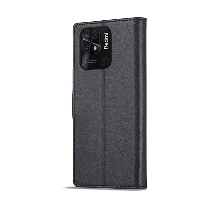 Bild 3, LC.IMEEKE LC.IMEEKE Xiaomi Redmi 10C Fodral Läder Svart