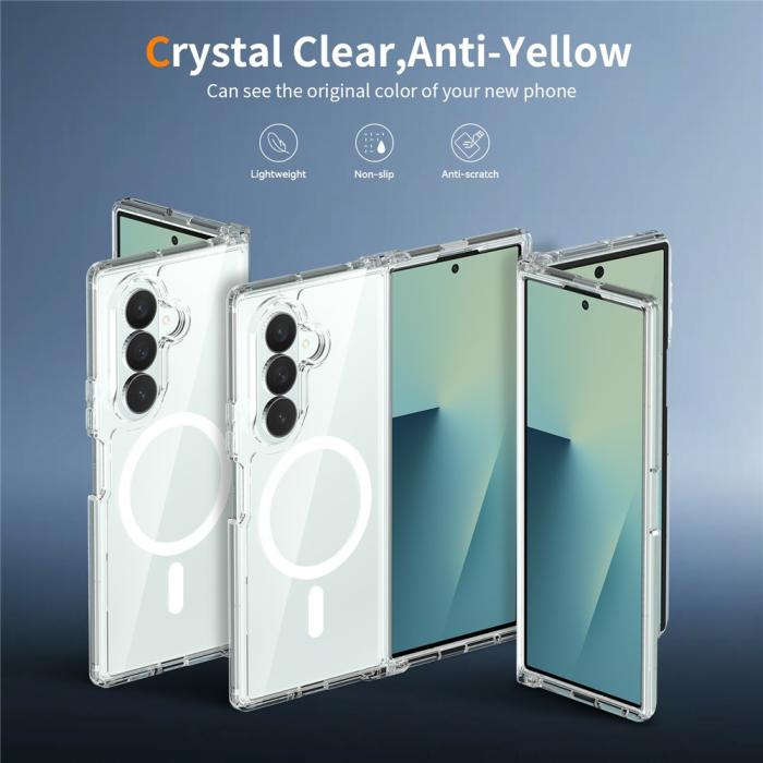 Bild 2,  Samsung Galaxy Z Fold 8 Ultra Skal MagSafe TPU Transparent