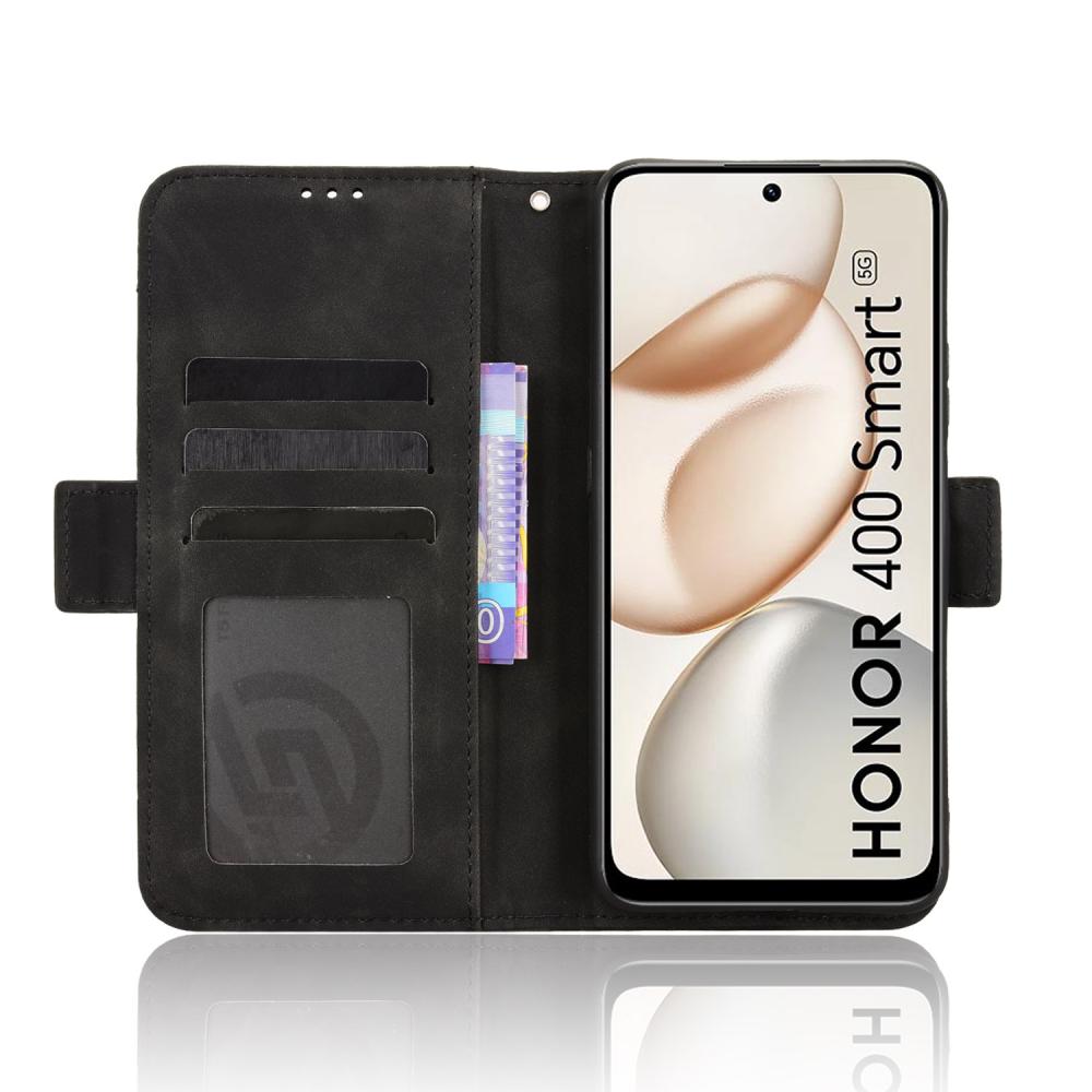  Honor 400 Smart Fodral Med Avtagbart Kortfodral Svart