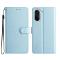  OnePlus Nord CE5 Fodral Läder Ljus Blå