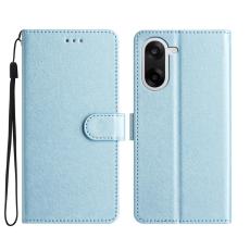  OnePlus Nord CE5 Fodral L&auml;der Ljus Bl&aring;