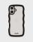 holdit holdit iPhone 16 Skal Wavy Svart/Transparent