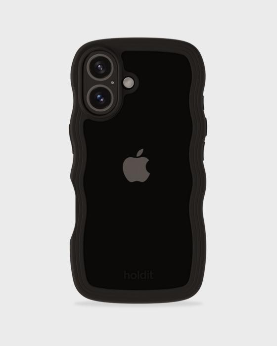 Bild 2, holdit holdit iPhone 16 Skal Wavy Svart/Transparent