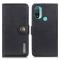 KHAZNEH KHAZNEH Motorola Moto E20 / E40 Fodral Läder Svart