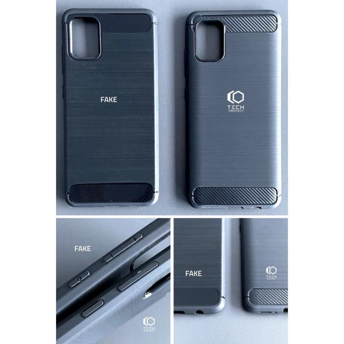 Bild 2, Tech-Protect Tech-Protect Samsung Galaxy Xcover 7 Skal TPU Carbon Svart