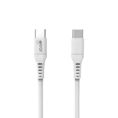 Gear GEAR Laddkabel USB-C - USB-C 1m Vit
