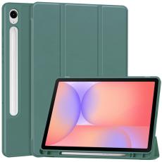  Samsung Galaxy Tab S10 Lite Fodral Tri-Fold Pennh&aring;llare Gr&ouml;n