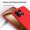  OnePlus 15 Skal Liquid Silikon Röd