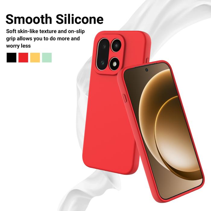 Bild 3,  OnePlus 15 Skal Liquid Silikon Röd