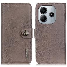 KHAZNEH KHAZNEH Xiaomi Redmi Note 14 4G Fodral L&auml;der Khaki