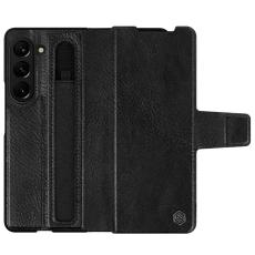 NILLKIN NILLKIN Galaxy Z Fold 5 Skal Leather Pen Svart