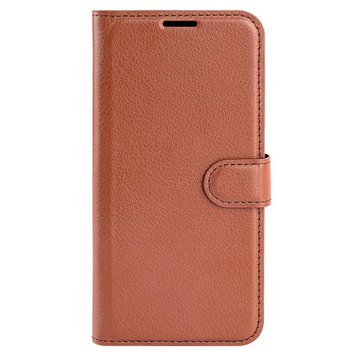 Bild 5,  OnePlus Nord 3 5G Fodral Litchi Textur Brun
