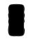 holdit holdit iPhone Air Mobilskal Wavy Black/Transparent