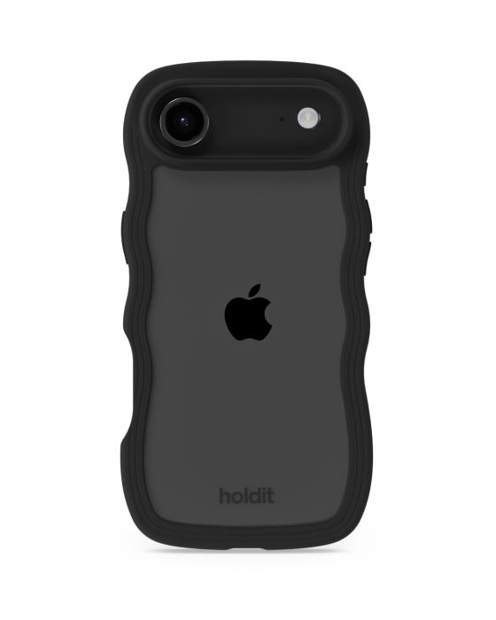 Bild 2, holdit holdit iPhone Air Mobilskal Wavy Black/Transparent