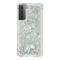  Samsung Galaxy S21 Plus - Shockproof Quicksand Skal - Silver