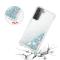  Samsung Galaxy S21 Plus - Shockproof Quicksand Skal - Silver
