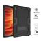  Samsung Galaxy Tab A7 10.4 Skal Shockproof Hybrid Med Kickstand Svart