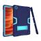  Samsung Galaxy Tab A7 10.4 Skal Shockproof Hybrid Med Kickstand Blå/Ljus Blå
