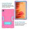  Samsung Galaxy Tab A7 10.4 Skal Shockproof Hybrid Med Kickstand Rosa/Blå