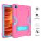  Samsung Galaxy Tab A7 10.4 Skal Shockproof Hybrid Med Kickstand Rosa/Blå