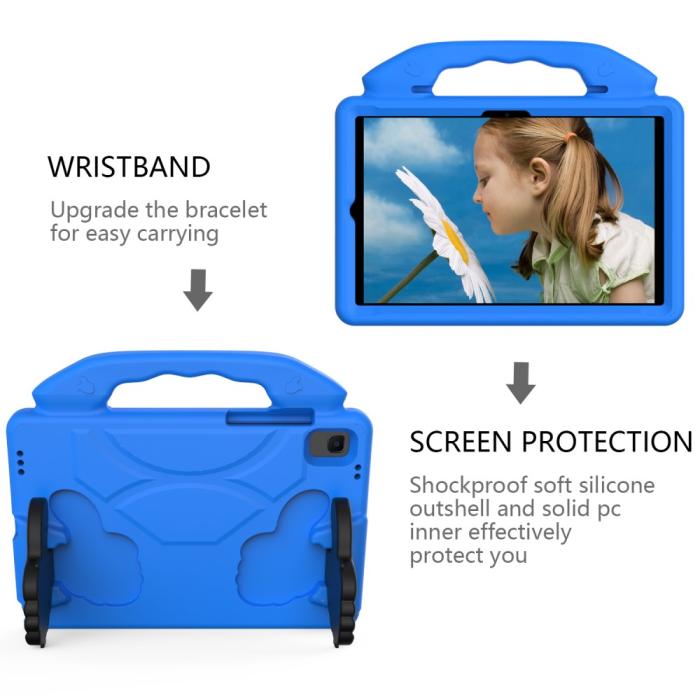 Bild 4,  Samsung Galaxy Tab A7 10.4 Skal EVA Shockproof För Barn Blå