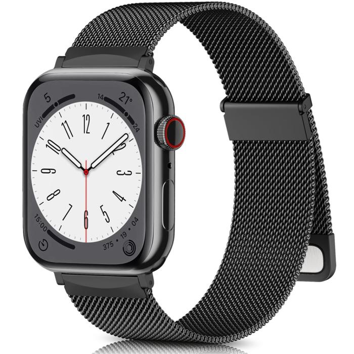 Bild 2,  Apple Watch 42/44/45/46/49 mm Armband Milanese Loop