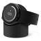  Samsung Galaxy Watch 5/5 Pro/6/7/FE Silikon Stativ Svart