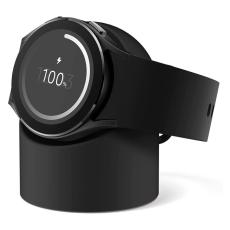  Samsung Galaxy Watch 5/5 Pro/6/7/FE Silikon Stativ Svart