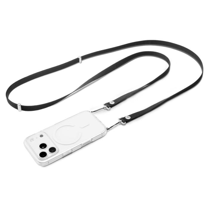 Bild 2, Spigen Spigen Mobilsnöre Lanyard Strap Crossbody Svart