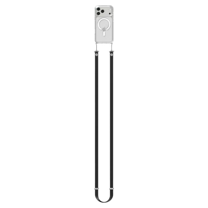 Bild 3, Spigen Spigen Mobilsnöre Lanyard Strap Crossbody Svart