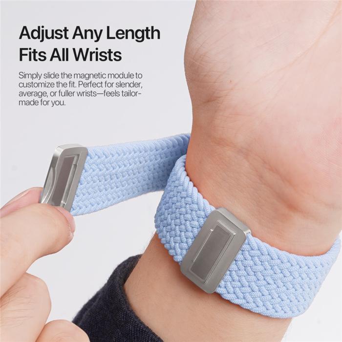 Bild 5, DUX DUCIS DUX DUCIS Apple Watch 38/40/41/42 mm Armband Flätat Blå