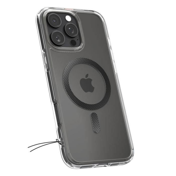 Bild 3, Spigen Spigen iPhone 16 Pro Max Skal MagSafe Mag Ultra Hybrid Carbon Fiber