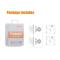 ENKAY ENKAY iPhone 16 Pro Max/16 Pro Linsskydd 2-PACK Härdat Glas