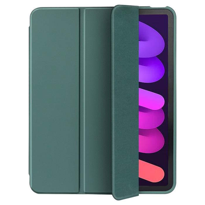 Bild 2,  iPad Mini 2024/2021 Fodral Tri-Fold Pennhållare Forest Green