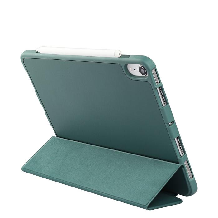Bild 4,  iPad Mini 2024/2021 Fodral Tri-Fold Pennhållare Forest Green
