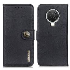 KHAZNEH KHAZNEH Nokia G10 / G20 Fodral Retro L&auml;der Svart
