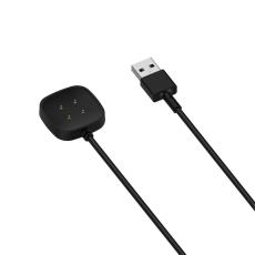  1m Laddare F&ouml;r Fitbit Versa 4 Svart