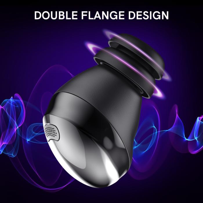 Bild 3, AHASTYLE AHASTYLE Galaxy Buds Pro 3 Öronpluggar 3-pack Svart