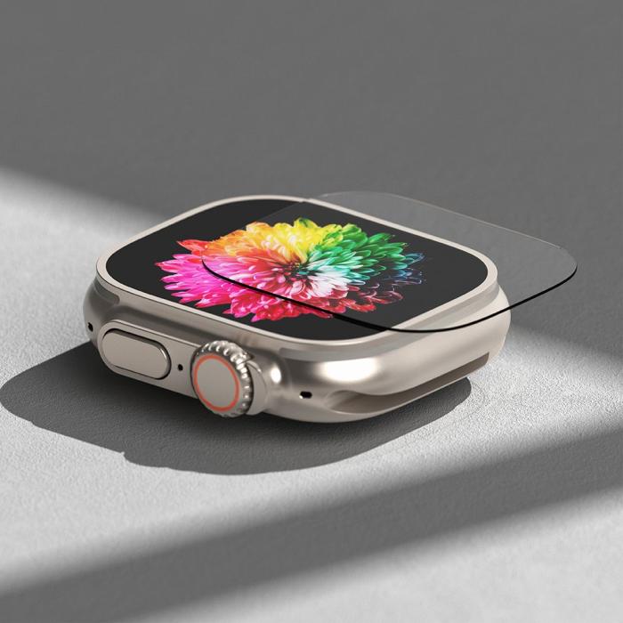 Bild 4, Ringke Ringke 4-PACK Härdat Glas ID Skärmskydd Apple Watch Ultra 49 mm