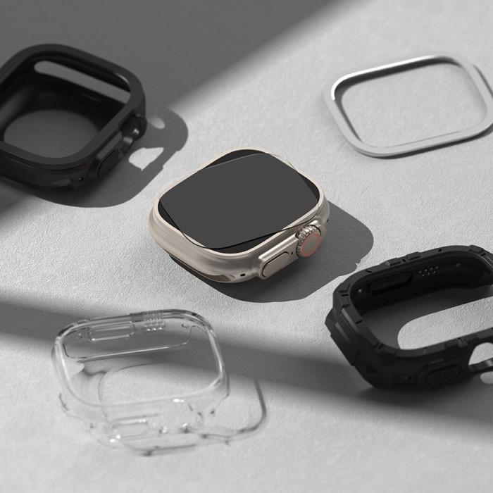 Bild 5, Ringke Ringke 4-PACK Härdat Glas ID Skärmskydd Apple Watch Ultra 49 mm