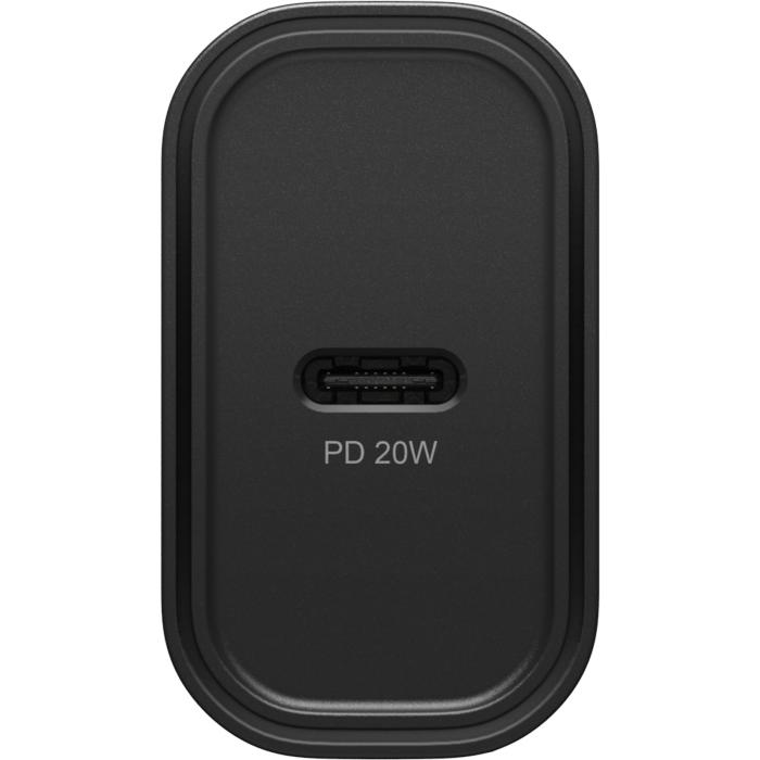 Bild 2, OtterBox OtterBox 20W PD USB-C Väggladdare Svart