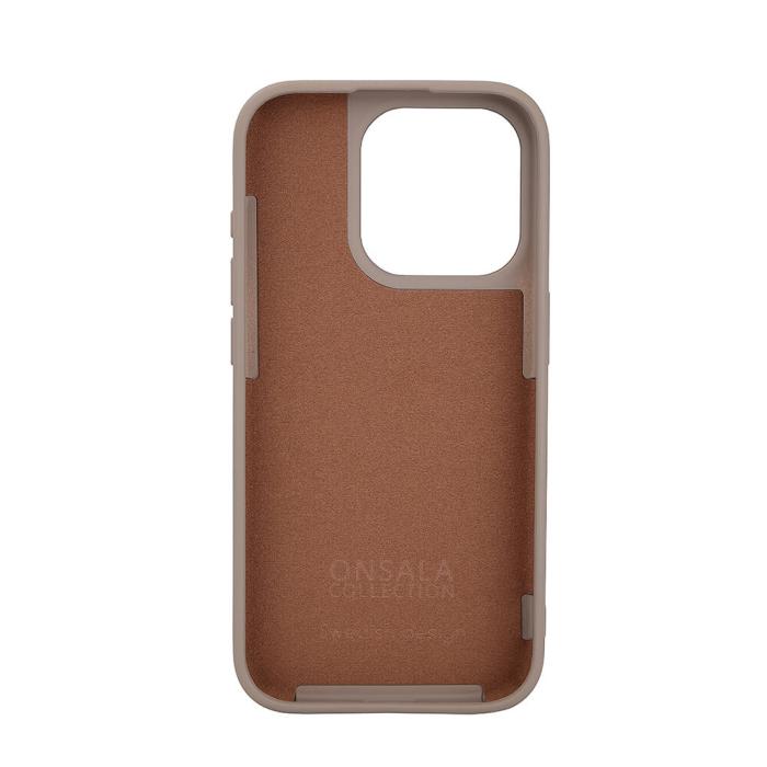 Bild 3, Onsala ONSALA iPhone 15 Pro MagSafe Skal Med Silikonyta Summer Sand