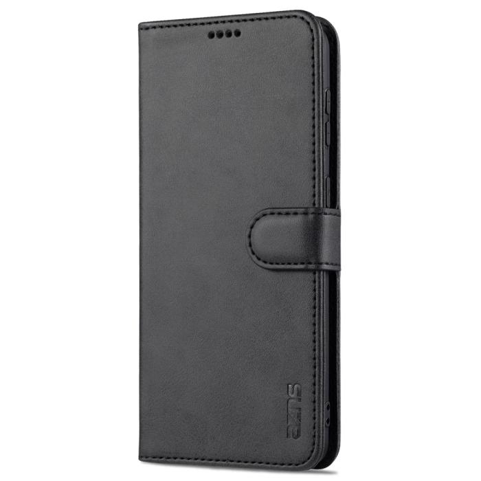 Bild 5, AZNS AZNS Samsung Galaxy S23 Fodral Läder Svart