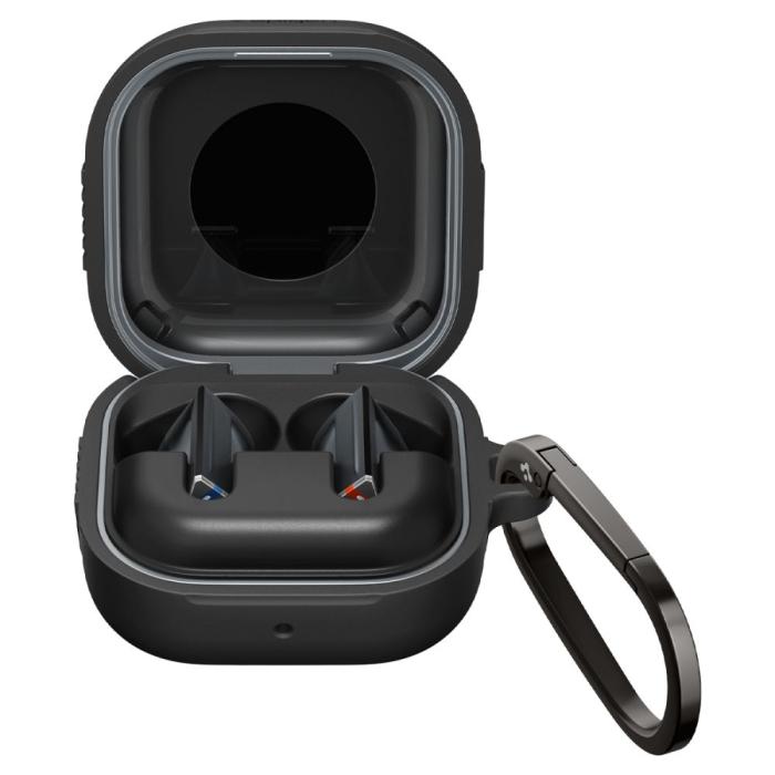 Bild 3, Spigen Spigen Galaxy Buds 4 / 4 Pro Skal Rugged Armor Matt Svart