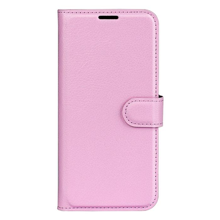 Bild 5,  Xiaomi 14 Ultra Fodral Litchi Läder Ljus Rosa