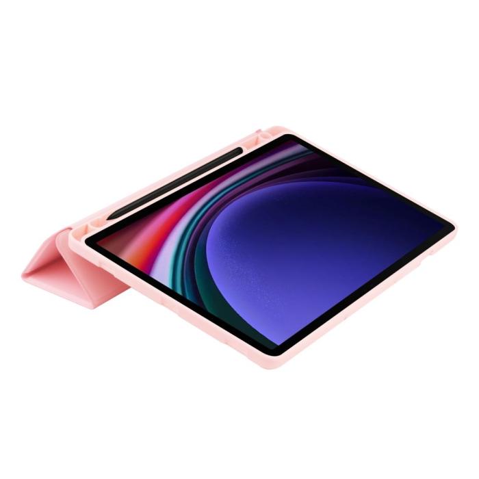 Bild 2, Tech-Protect Tech-Protect Galaxy Tab S9 FE Fodral SmartCase Pennhållare Rosa