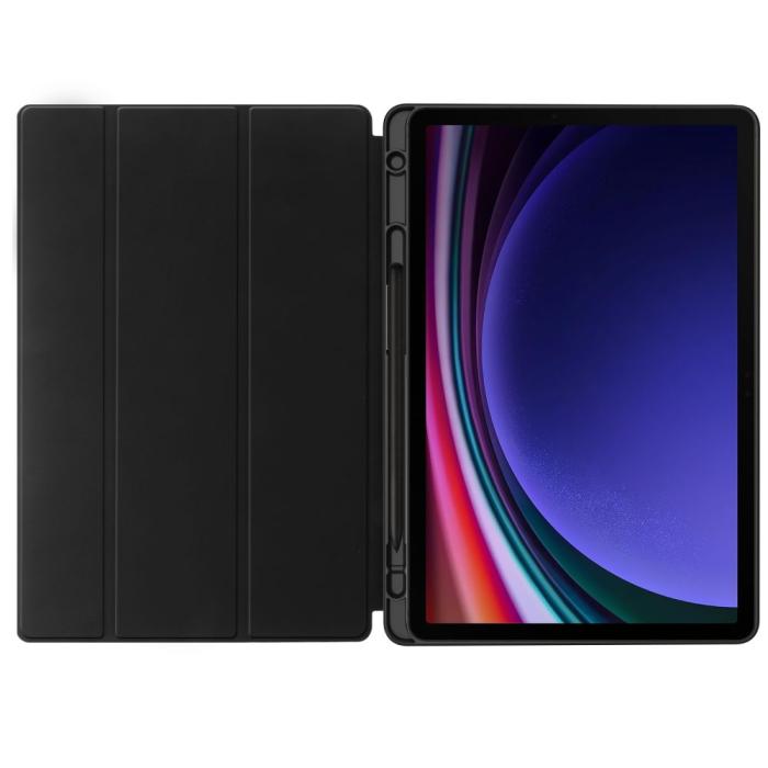 Bild 2, Tech-Protect Tech-Protect Galaxy Tab S9 FE Fodral SmartCase Pennhållare Svart