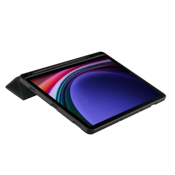 Bild 4, Tech-Protect Tech-Protect Galaxy Tab S9 FE Fodral SmartCase Pennhållare Svart